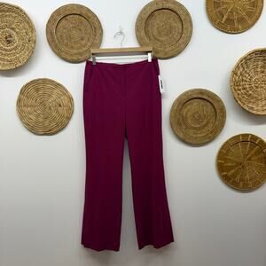 NEW DKNY Slim Flare Leg Trousers Pants 8